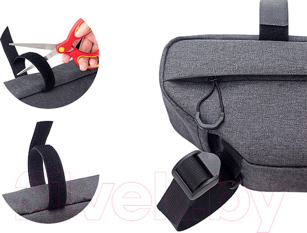 Изображение товара Сумка велосипедная Caanbag XL CAAN-TR-28DG (темно-серый)