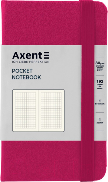 Изображение товара Записная книжка Axent Partner / 8301-50 (96л, малиновый)