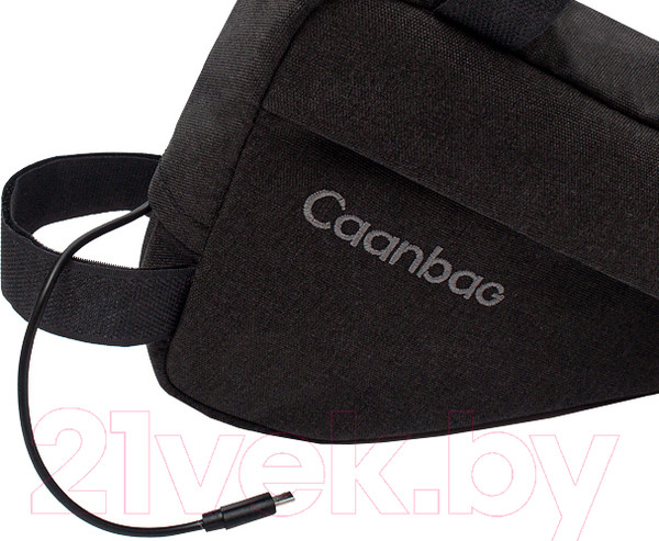 Изображение товара Сумка велосипедная Caanbag Треугольная Мини CAAN-TR-44BL (черный)