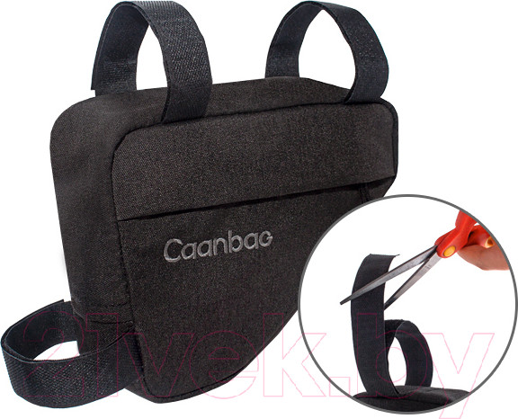 Изображение товара Сумка велосипедная Caanbag Треугольная Мини CAAN-TR-44BL (черный)