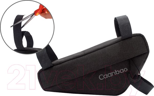 Изображение товара Сумка велосипедная Caanbag Стрела CAAN-TR-45BL (черный)