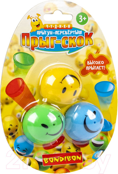 Изображение товара Игровой набор Bondibon Чудики Прыг-скок / ВВ5761