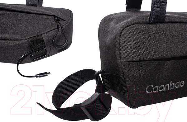 Изображение товара Сумка велосипедная Caanbag CAAN-TR-35BL (черный)