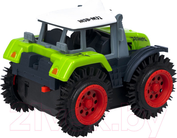 Изображение товара Трактор игрушечный Bondibon Перевертыш / ВВ5887 (зеленый)