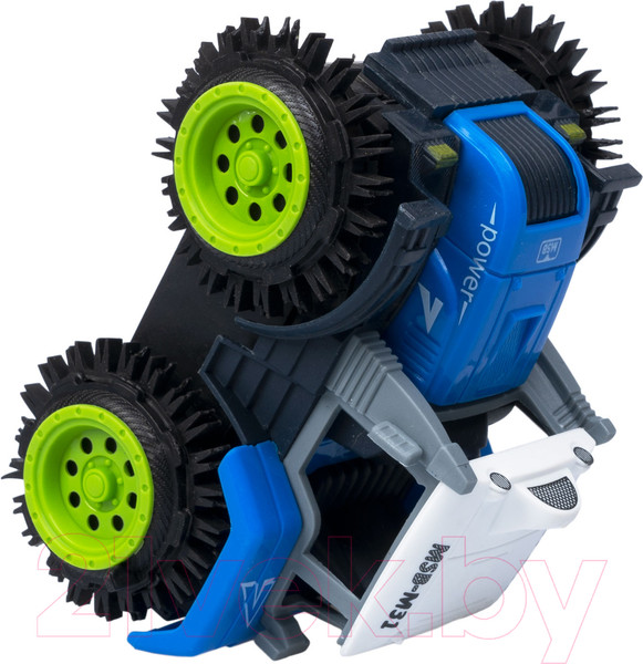 Изображение товара Трактор игрушечный Bondibon Перевертыш / ВВ5886 (синий)