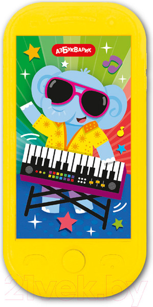 Изображение товара Развивающая игрушка Азбукварик Веселый Слоник. Смартфончик малыша / 3141