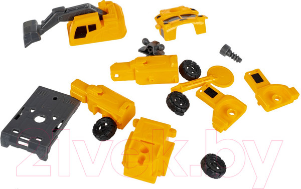 Изображение товара Робот-трансформер Bondibon Bondibot Машина городской службы / ВВ6392 (желтый)