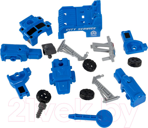 Изображение товара Робот-трансформер Bondibon Bondibot Эвакуатор / ВВ6386 (синий)