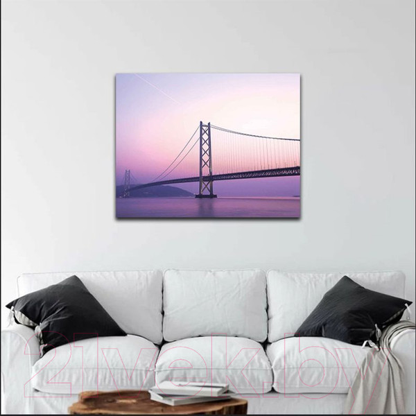 Изображение товара Картина Stamprint Висячий мост СТ002 (90x115см)