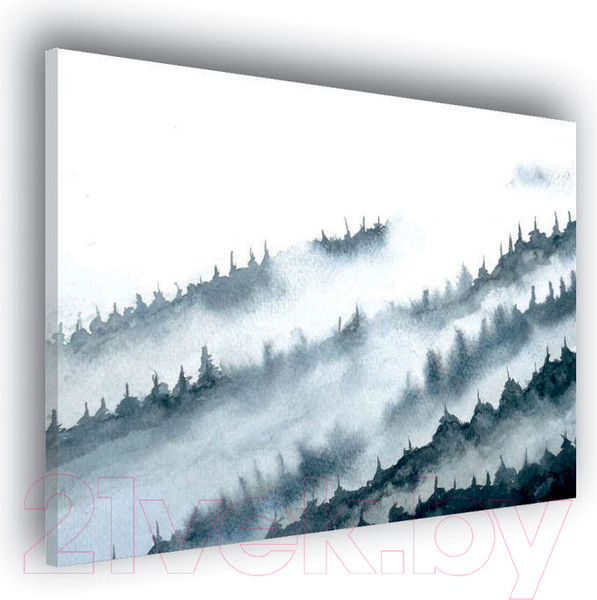 Изображение товара Картина Stamprint Лес в тумане АT005 (90x115см)