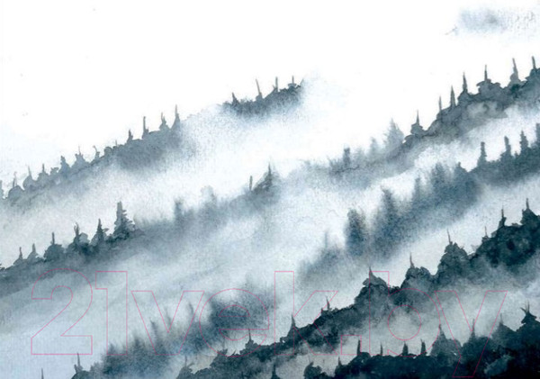 Изображение товара Картина Stamprint Лес в тумане АT005 (90x115см)