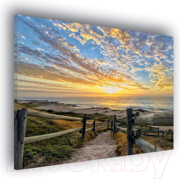 Изображение товара Картина Stamprint Закат солнца SN007 (90x115см)