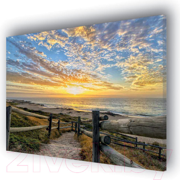 Изображение товара Картина Stamprint Закат солнца SN007 (90x115см)