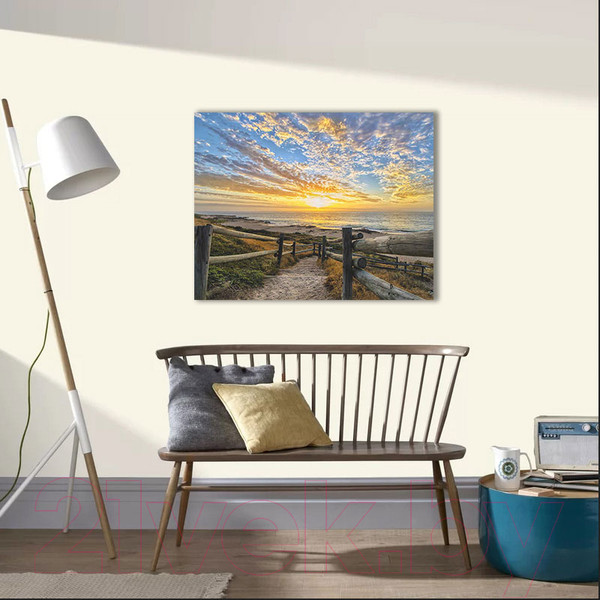 Изображение товара Картина Stamprint Закат солнца SN007 (90x115см)