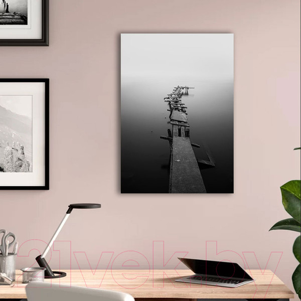 Изображение товара Картина Stamprint Дымный помост NR015 (85x60см)