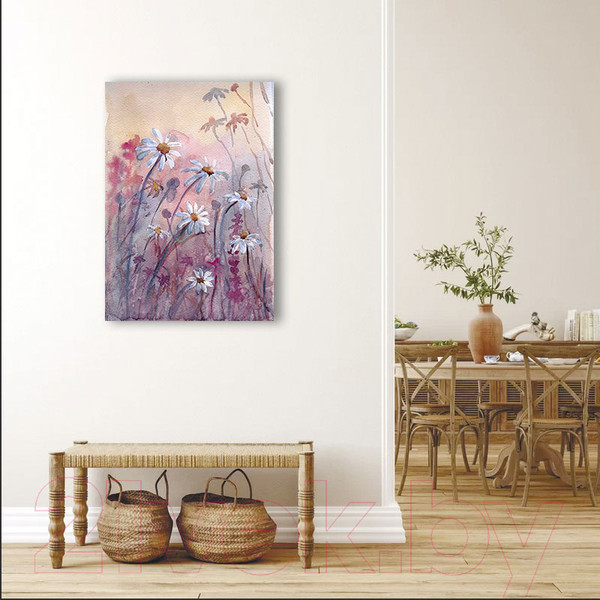Изображение товара Картина Stamprint Ромашки АT013 (85x60см)