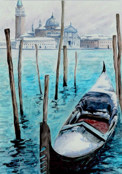 Изображение товара Картина Stamprint Гондола АT019 (85x60см)