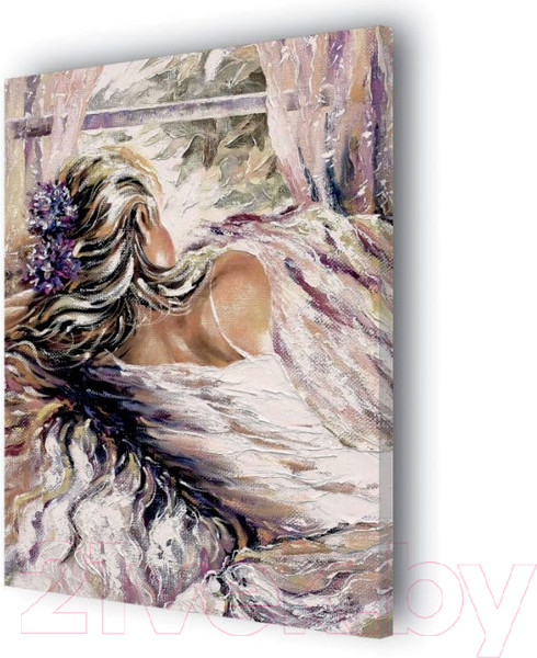 Изображение товара Картина Stamprint Девушка у окна АT033 (85x60см)