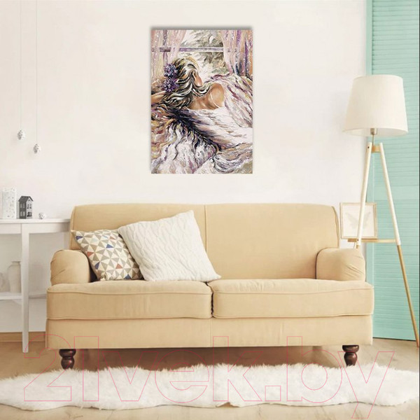 Изображение товара Картина Stamprint Девушка у окна АT033 (85x60см)