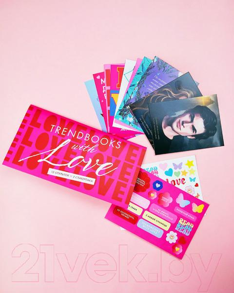 Изображение товара Набор открыток CLEVER Академия весны. Дом Грозы. 48 минут и др. + закладки