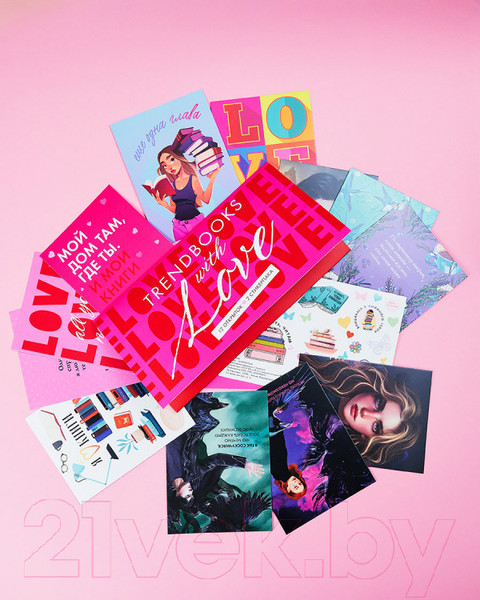 Изображение товара Набор открыток CLEVER Академия весны. Дом Грозы. 48 минут и др. + закладки