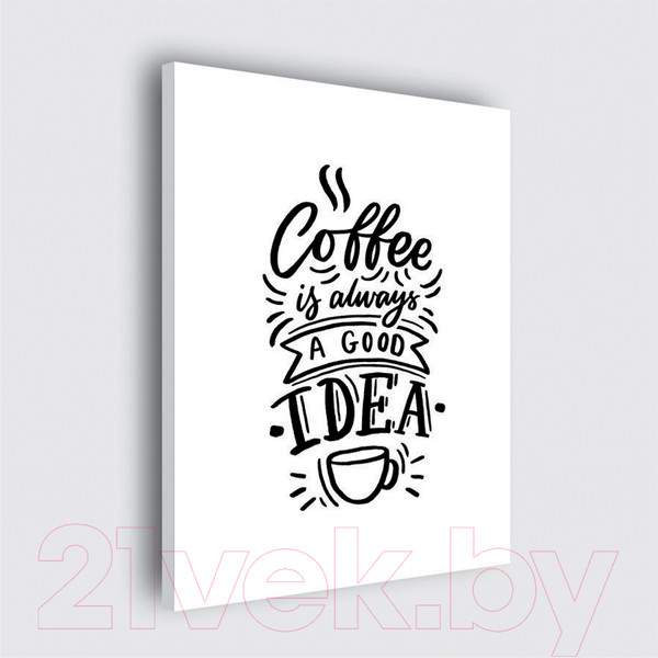 Изображение товара Картина Stamprint Кофе 1 КС018 (85x60см)
