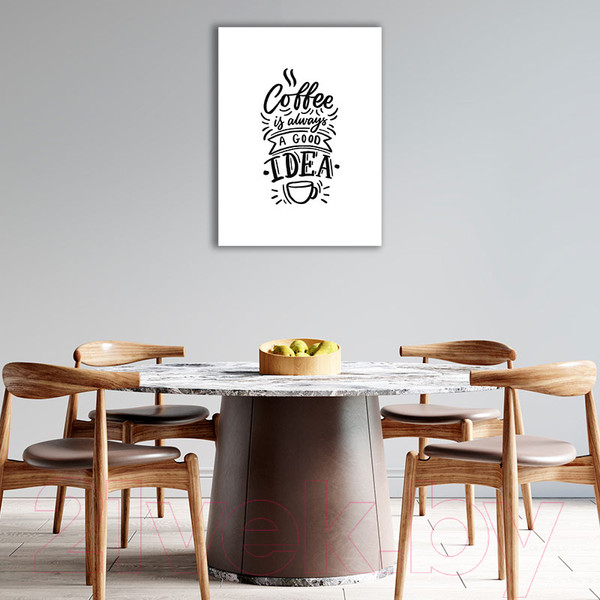 Изображение товара Картина Stamprint Кофе 1 КС018 (85x60см)