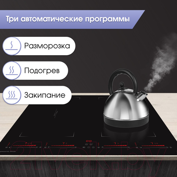 Изображение товара Индукционная варочная панель Zigmund & Shtain CI 29.6 B