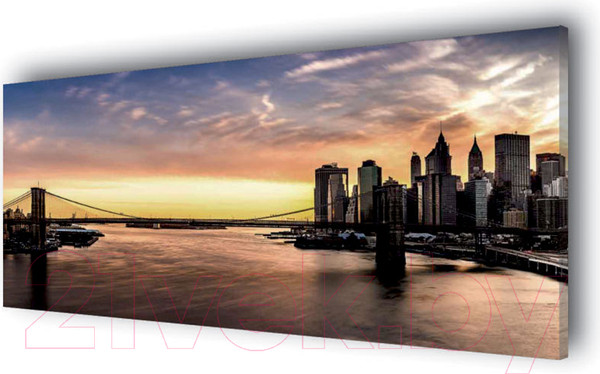 Изображение товара Картина Stamprint Бруклинский мост СТ006 (65x150см)