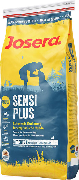 Изображение товара Сухой корм для собак Josera SensiPlus Adult Sensitive для взрослых собак всех пород (12.5кг)