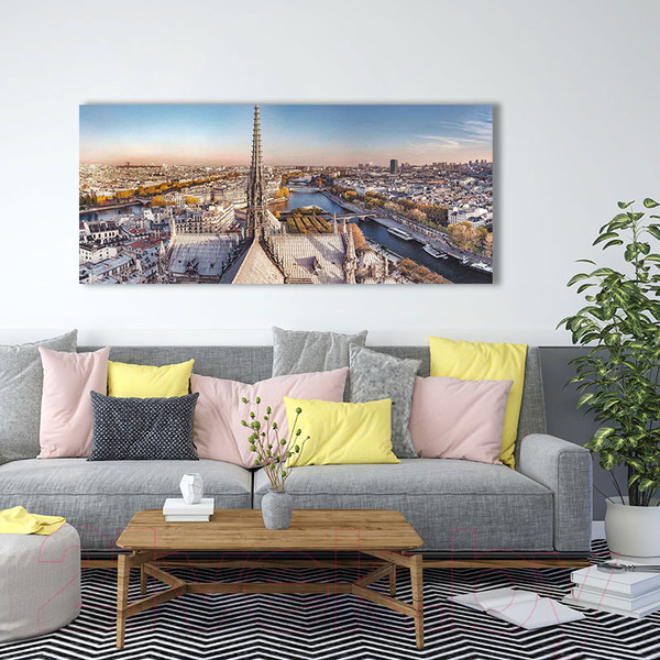 Изображение товара Картина Stamprint Нотр-Дам-де-Пари СТ008 (65x150см)