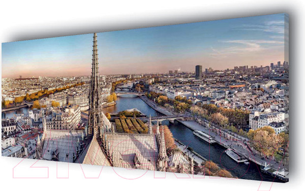 Изображение товара Картина Stamprint Нотр-Дам-де-Пари СТ008 (65x150см)