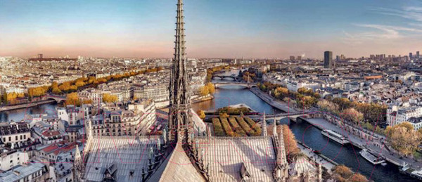 Изображение товара Картина Stamprint Нотр-Дам-де-Пари СТ008 (65x150см)