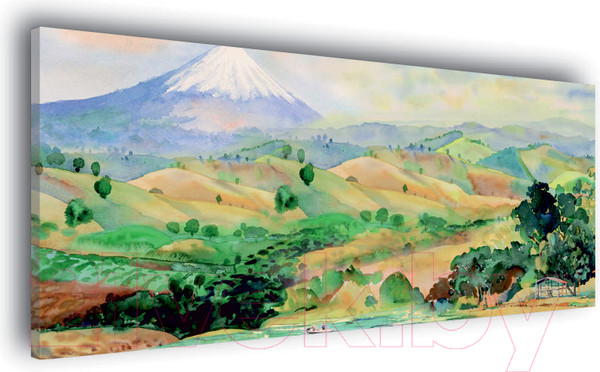 Изображение товара Картина Stamprint Летний пейзаж АT021 (65x150см)