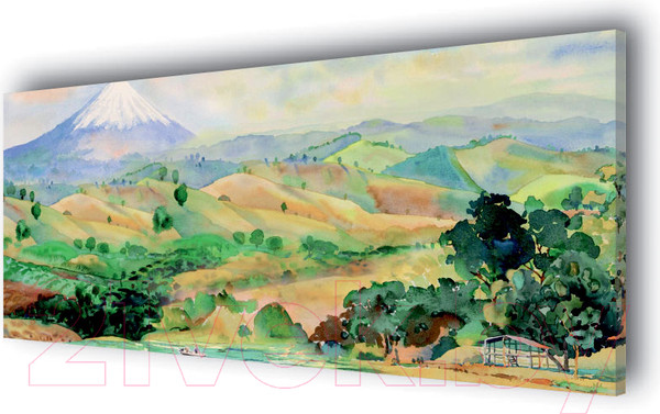 Изображение товара Картина Stamprint Летний пейзаж АT021 (65x150см)