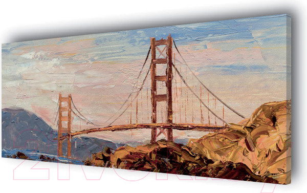 Изображение товара Картина Stamprint Мост в Сан-Франциско АT025 (65x150см)