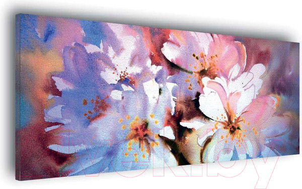 Изображение товара Картина Stamprint Цветочное чудо АT029 (65x150см)