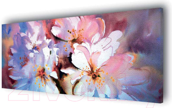 Изображение товара Картина Stamprint Цветочное чудо АT029 (65x150см)