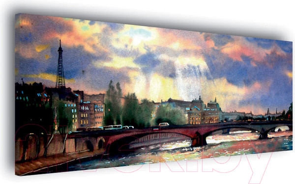 Изображение товара Картина Stamprint Париж 3 АT022 (65x150см)