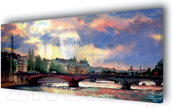 Изображение товара Картина Stamprint Париж 3 АT022 (65x150см)