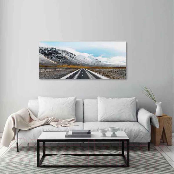 Изображение товара Картина Stamprint Дорога в горы NR008 (65x150см)