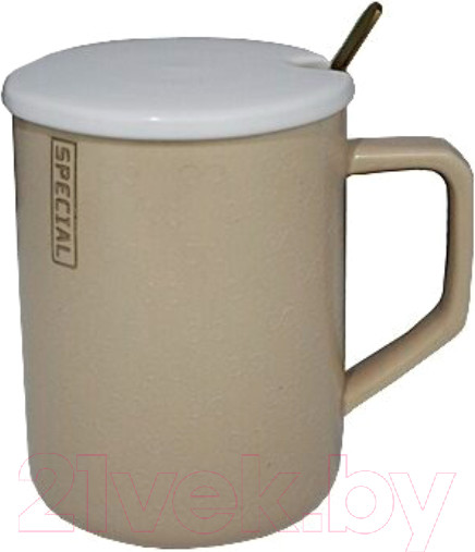 Изображение товара Кружка с ложкой Lenardi 106-039