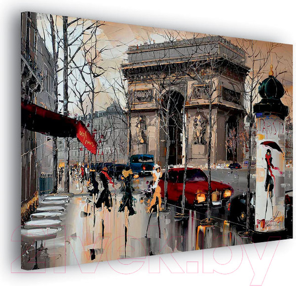 Изображение товара Картина Stamprint Париж 1 АT007 (80x100см)