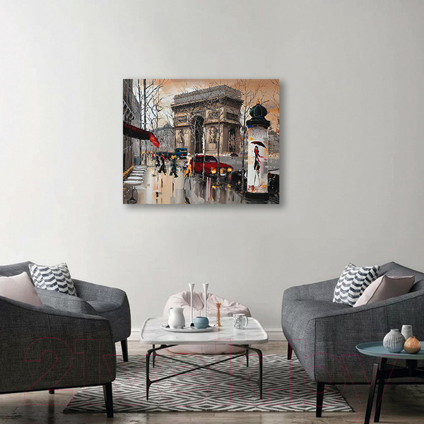 Изображение товара Картина Stamprint Париж 1 АT007 (80x100см)