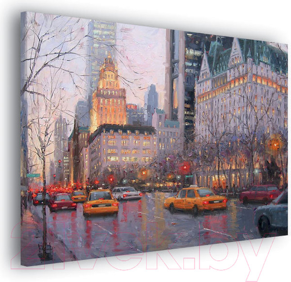Изображение товара Картина Stamprint Нью-Йорк АT017 (80x100см)