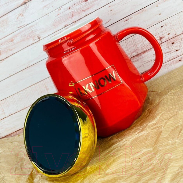 Изображение товара Кружка Lenardi 315-034 (с крышкой)