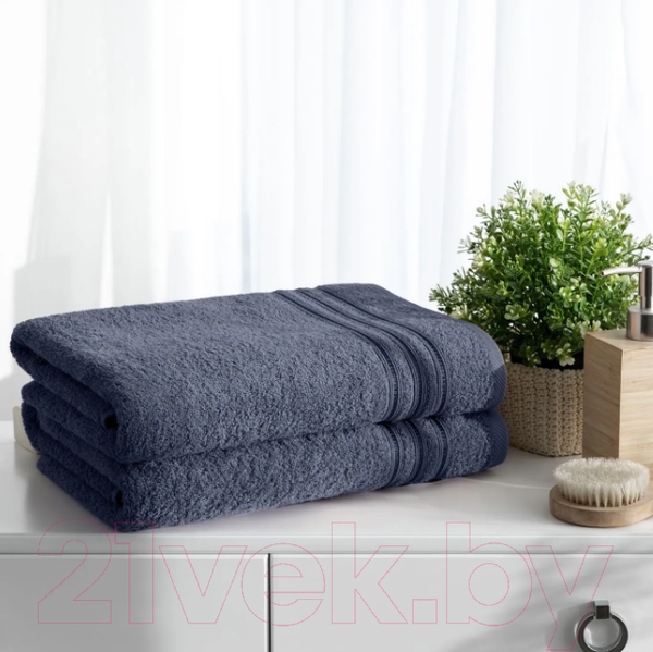 Изображение товара Полотенце Самойловский текстиль Верона 50x90 (маренго)