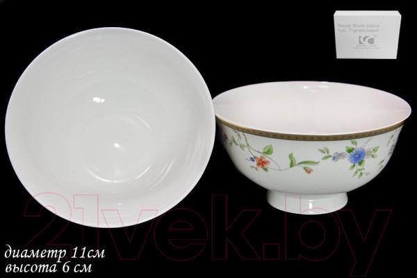 Изображение товара Набор салатников Lenardi Цветочная поляна 125-083 (2шт)