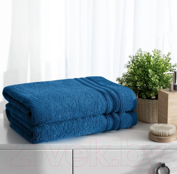 Изображение товара Полотенце Самойловский текстиль Верона 50x90 (синий кобальт)