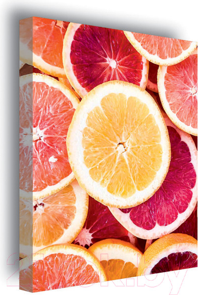 Изображение товара Картина Stamprint Сочные фрукты 1 КС004 (45x35см)